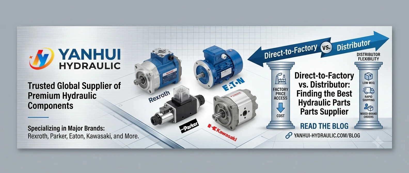 Direct-to-Factory vs Distributor Finding the Best Hydraulic Parts Supplier Direct-to-Factory vs Distributor Finding the Best Hydraulic Parts Supplier
